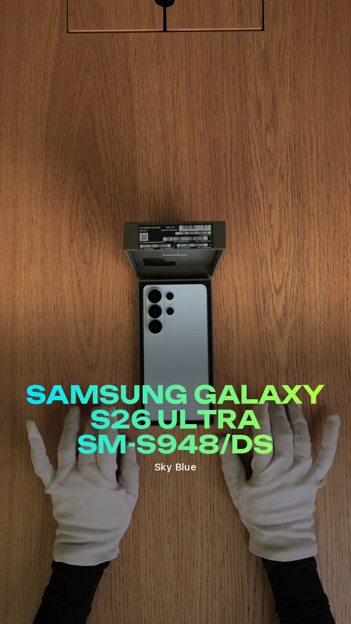 Samsung Galaxy S26 Ultra (Sky Blue) SM-S948/DS (Dual Nano-sim + eSim)