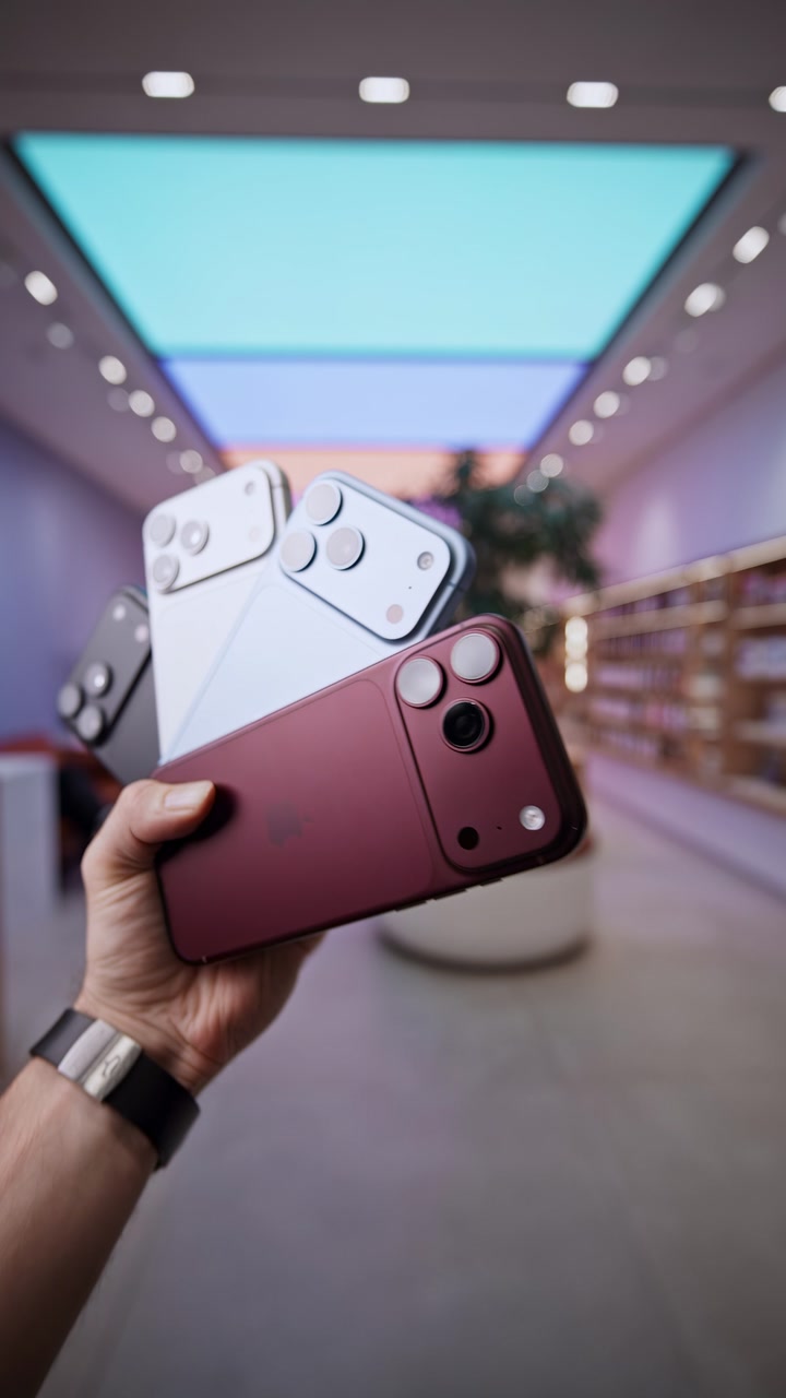 Все цвета iPhone 18 Pro