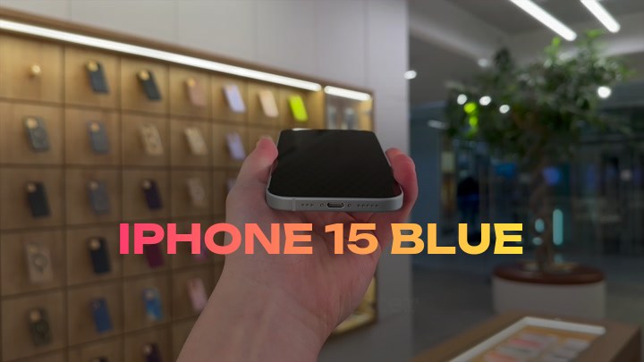 iPhone 15 Blue
